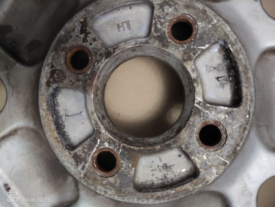 Алуминиеви джанти с гуми 6Jx15, 4х100, ET49 - 5бр.