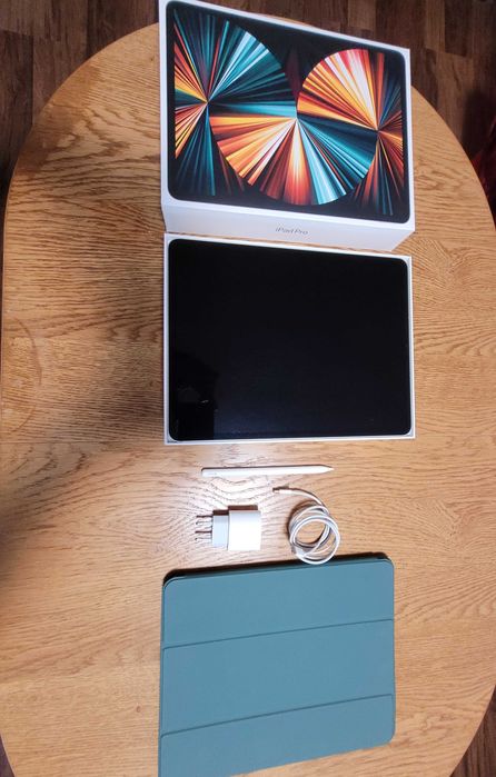Apple iPad Pro 12.9" (2021), 1TB, Cellular, Silver - като нов