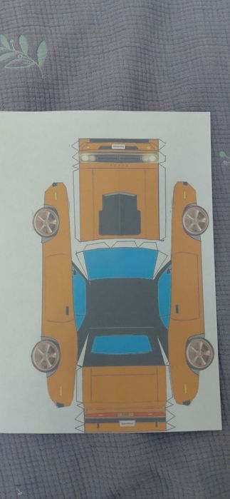 Бумажные выкройки(3D конструкотры машин)