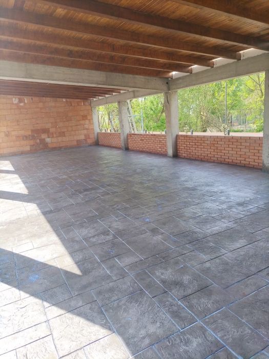 Beton amprentat modele si culori