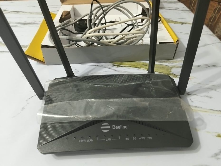 Wi-fi роутер в комплекте