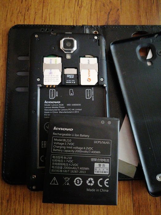 Леново А 536 Lenovo A 536 две сим карти