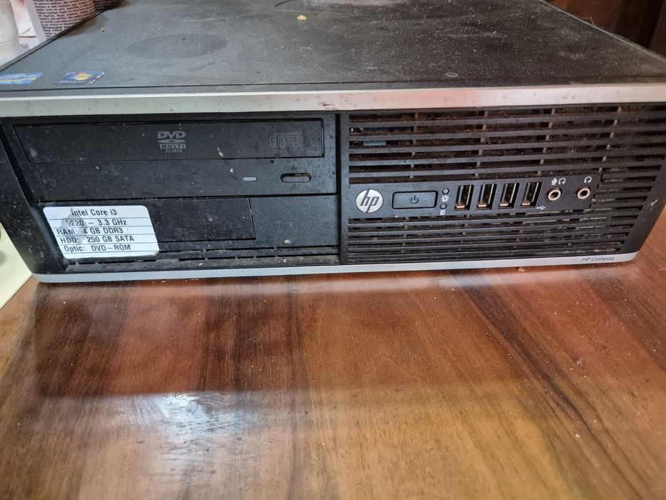 HP Compaq Desktop
Intel Core i3-3220 3.3 GHz