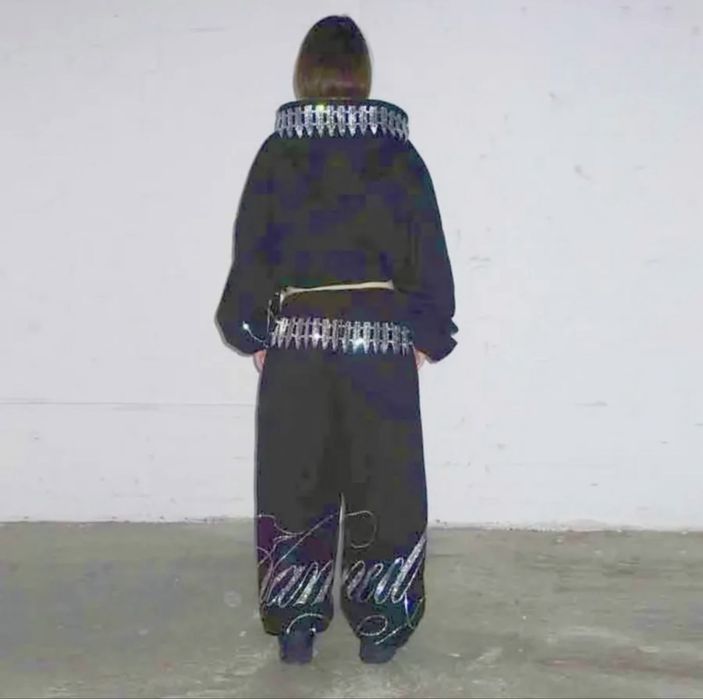 Зип худи с длинными рукавами