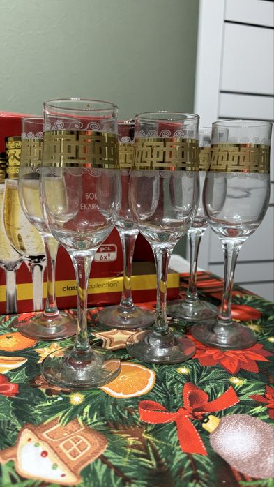 Бокалы для шампанского/вина