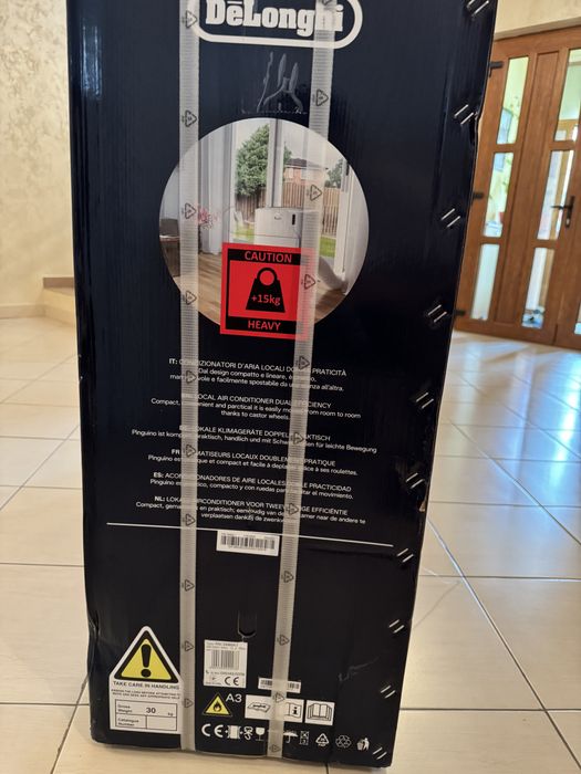 Aer condiționat portabil Delonghi Pinguino – nou, sigilat