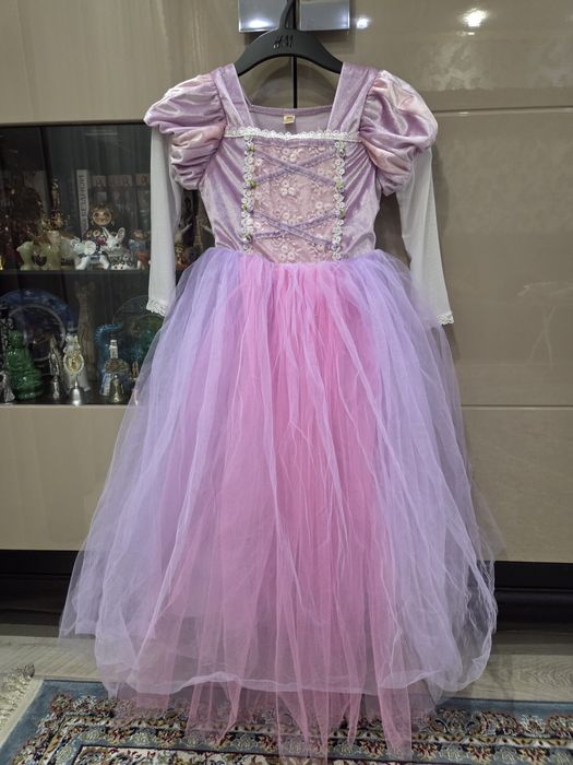 Новогоднее платье Рапунцель