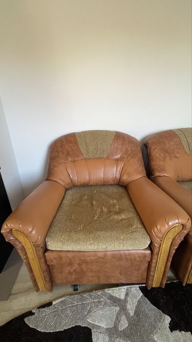 Canapea extensibila cu fotolii