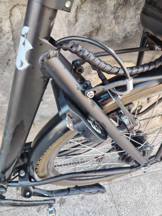 28цола   електрически алуминиев велосипед  зарядно устрой дискови спир