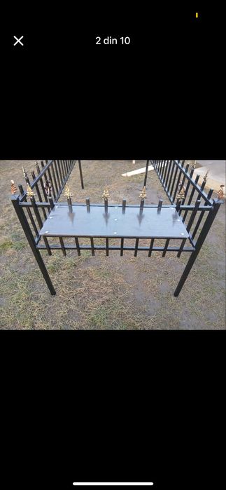 Gărduț cimitir o persoană sau două