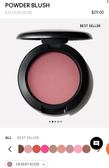 Румяна MAC Powder Blush Desert Rose