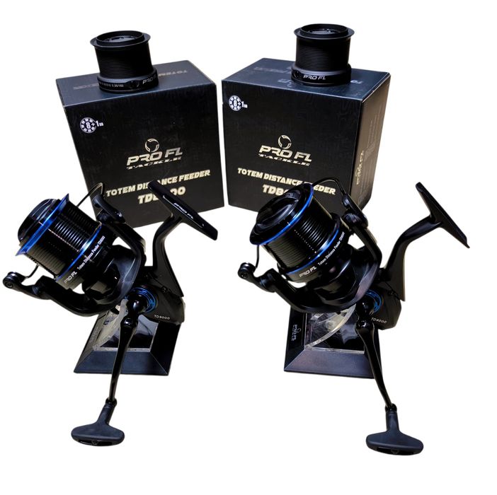 2 Mulinete PRO FL TOTEM DISTANCE Feeder TD 8000 NEW 2026