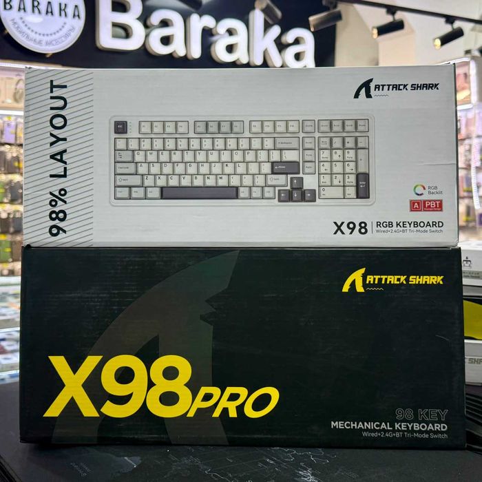 A28 electronics-  клавиатуры Attack Shark в ассортименте