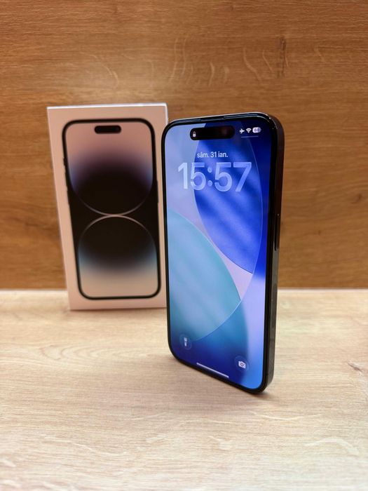 iPhone 14 Pro 256 GB model SUA [eSIM] Space Black, liber de rețea