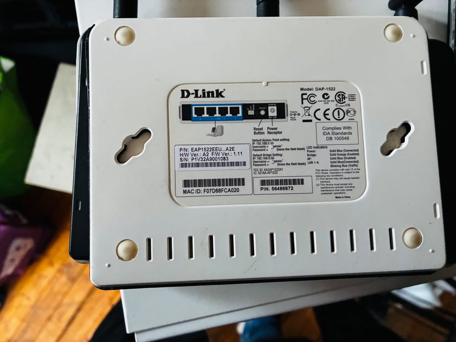 Power line adapter / wireless AP - Bridge