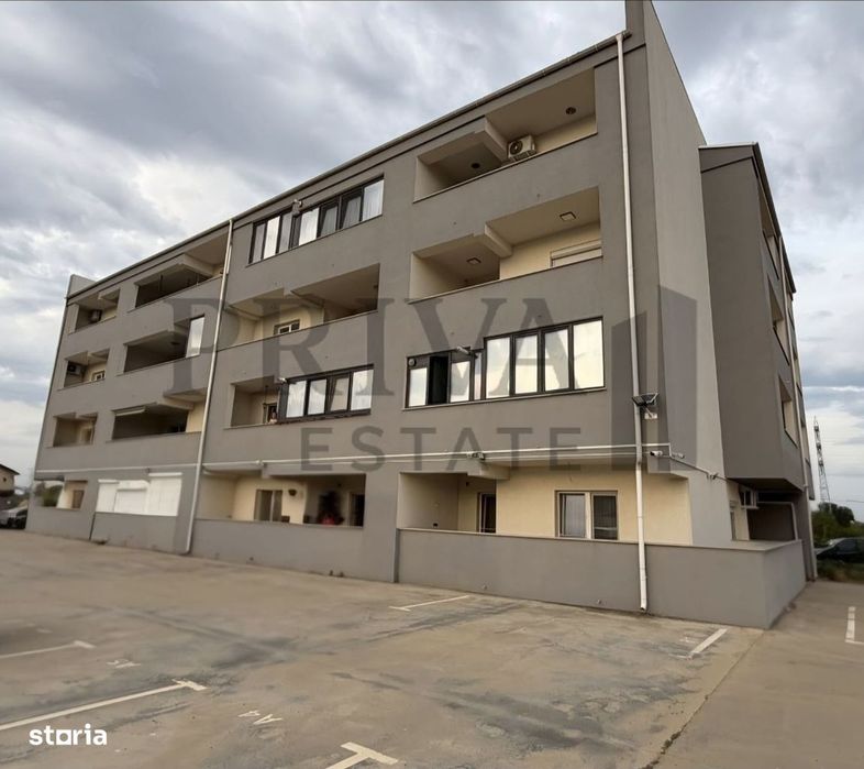 Apartament 2 camere parter balcon+curte