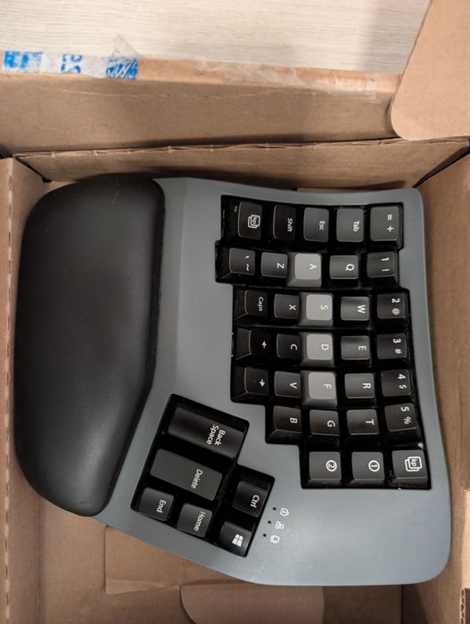 Split keyboard Tastatură Kinesis Advantage 360 Pro ergonomică, switch-uri silențioase, cu cutie