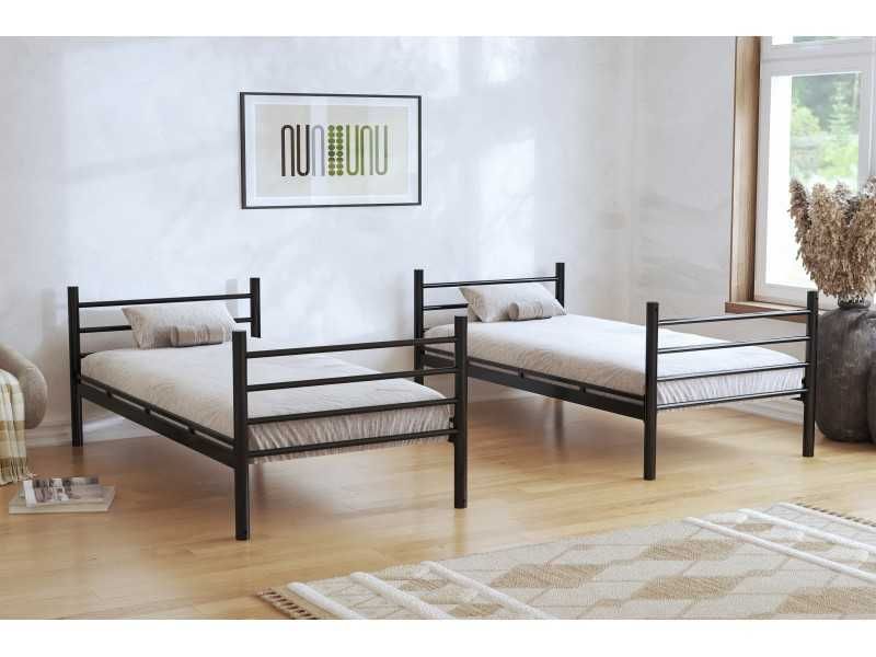 Ново! Двуетажно метално легло Фано DAMLA