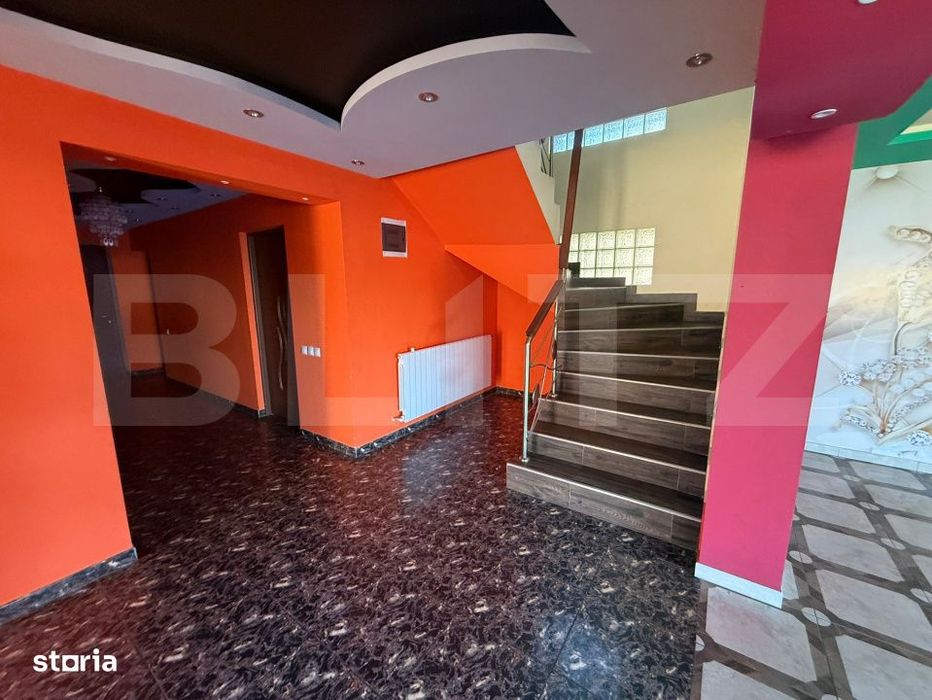 Casa mare, 9 camere, curte 1000 mp – disponibila pentru inchiriere