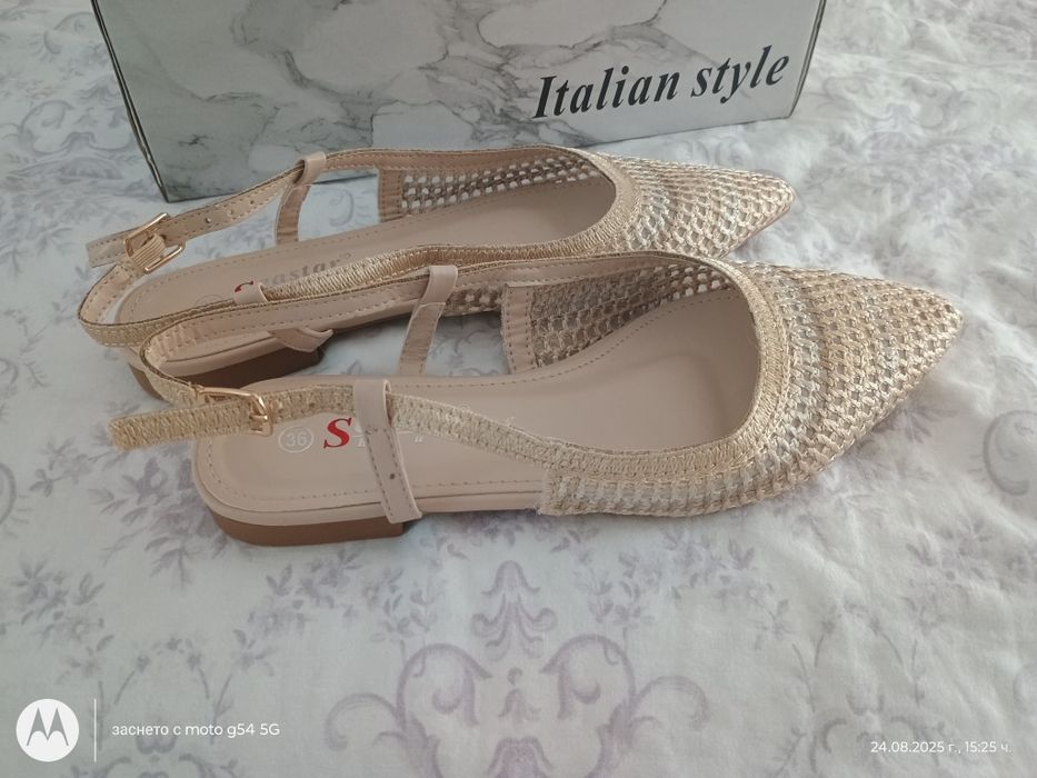 Летни обувки.Неизползвани