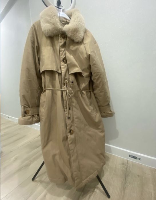 Парка , тренч теплый куртка