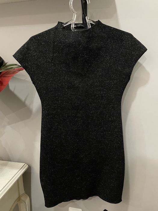 Дамски черни къси рокли