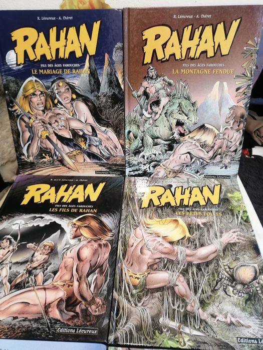 Ultima colecție Rahan Lecureux Completa Nr 1-11