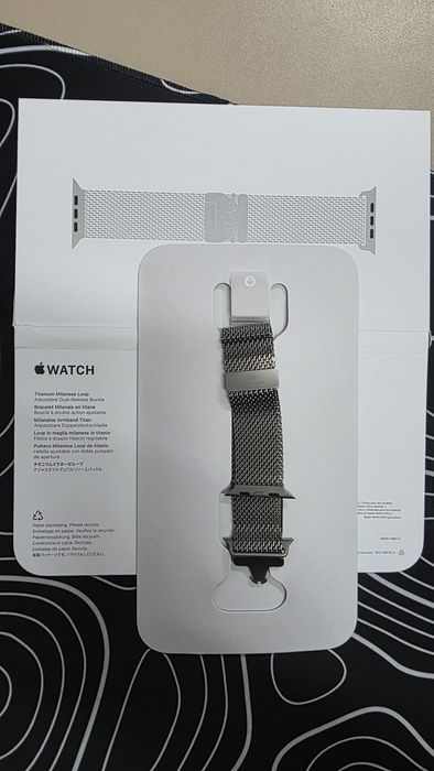Brețara Titanium Milanese Loop