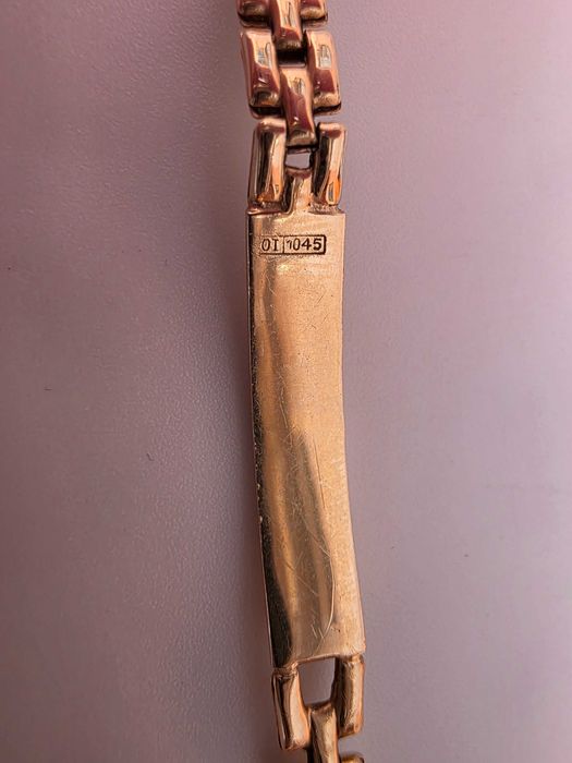 Златна гривна 14 карата/проба 585