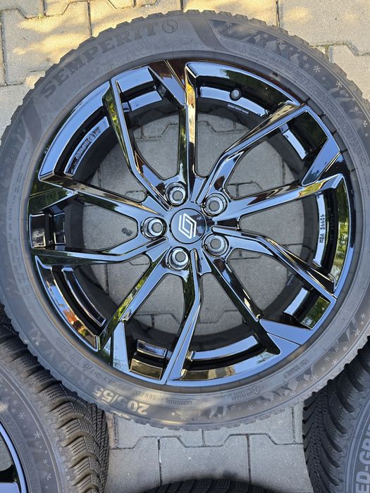 Set jante aliaj Originale Renault 19" Noi cu  anvelope  205/55 R19  Austral   Koleos   Captur   Megane   Arkana   Espace   Scenic   5x114.3mm