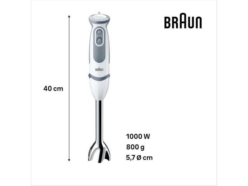 Кухненски Пасатор Braun MultiQuick 5 MQ 5245WH, 1000W