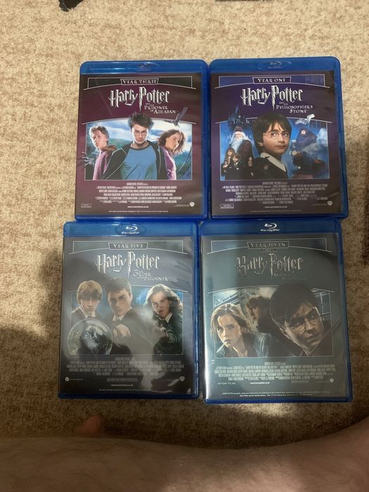 Хари Потър пълната колекция (8 филма)/ Harry Potter The Comple 8-film collection blu-ray