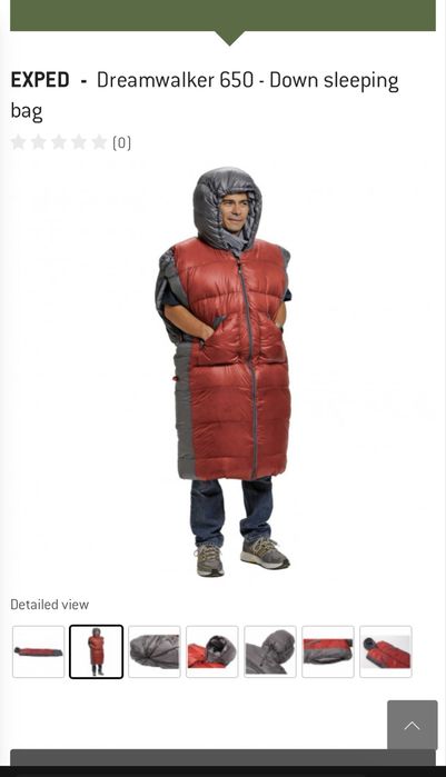 Sac dormit puf Exped Dreamwalker 650 mammut marmot north face millet valandre nemo big agnes