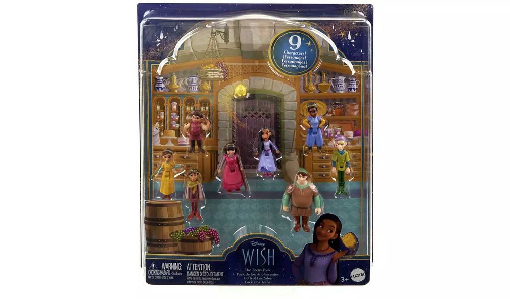 Комплект мини фигурки Wish Аша и приятели Mattel Disney