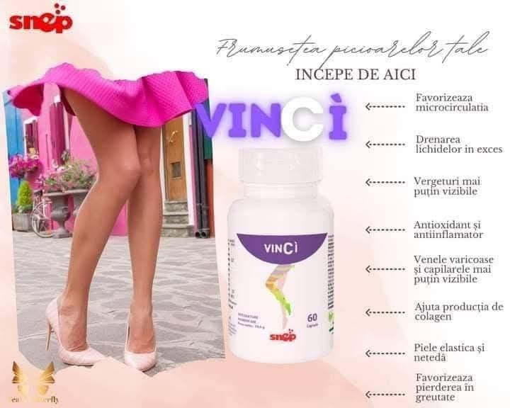 Vincì Snep – Supliment Circulație & Picioare Ușoare