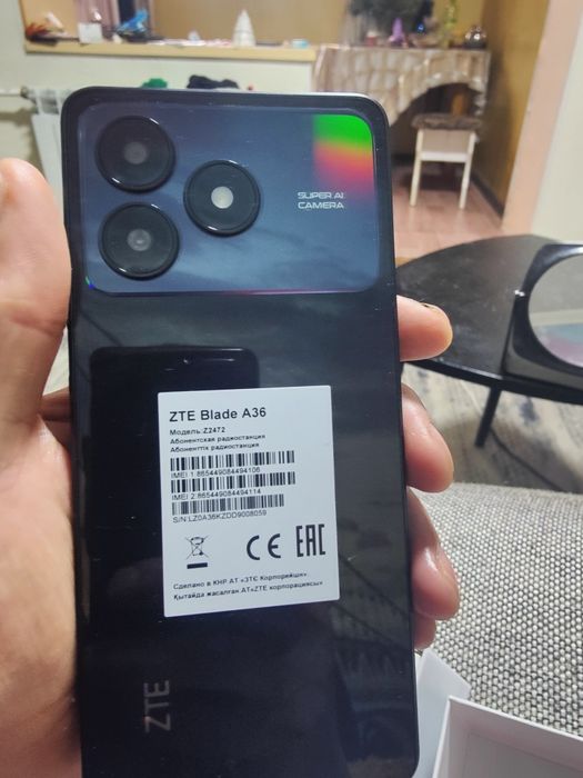 Смартфон ZTE A36