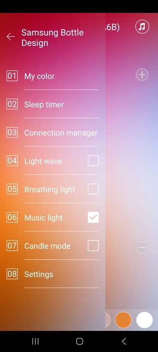 Samsung bottle speaker