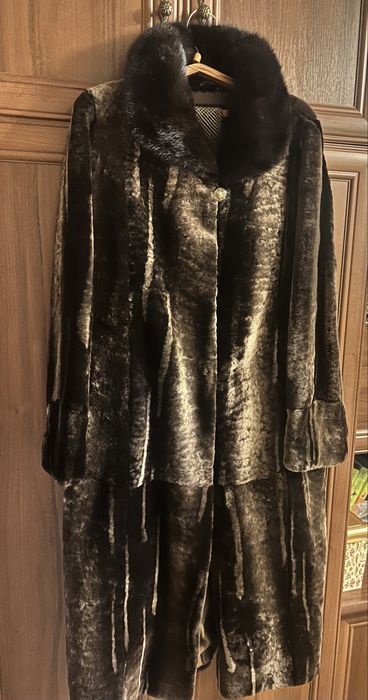 Шуба мутон 54-56 размер
