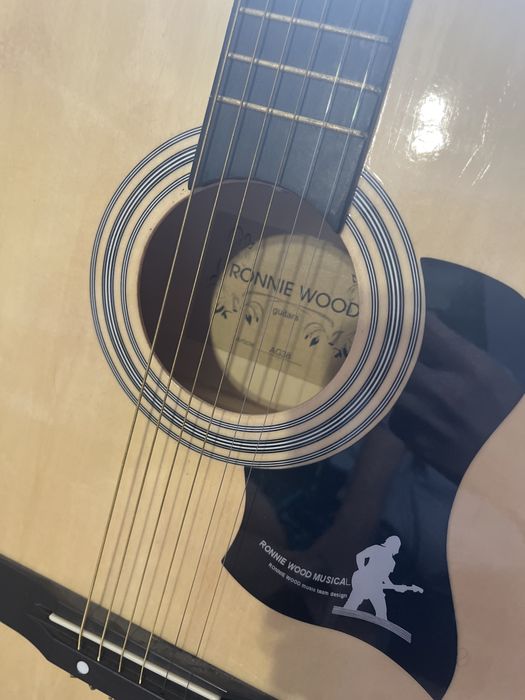 акустическая гитара ronnie wood