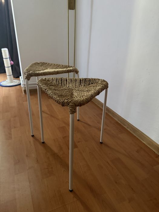 Taburet din fibre de bananier