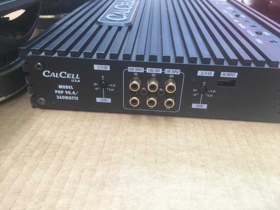 Infinity & Cal Cell 600 w sonorizare auto