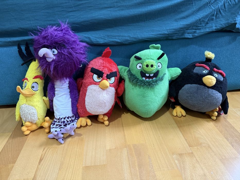Set 5 plusuri Angry Birds