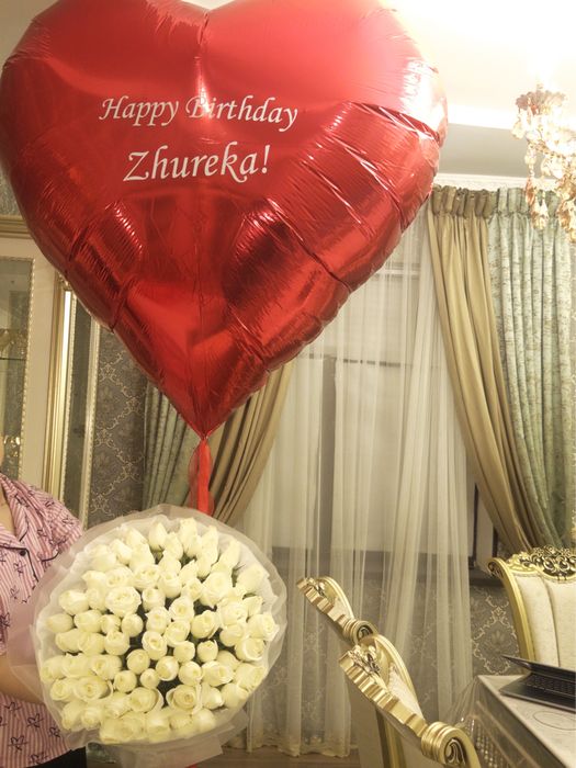 71роза и гигант шар