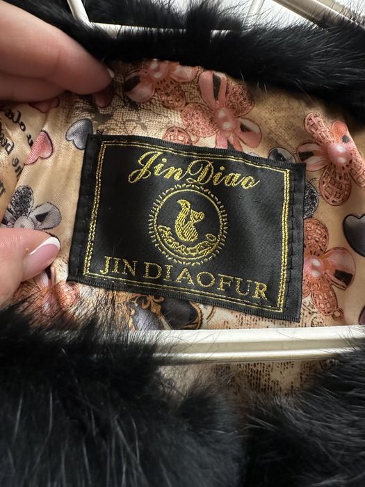 Черно палто Jin Dia