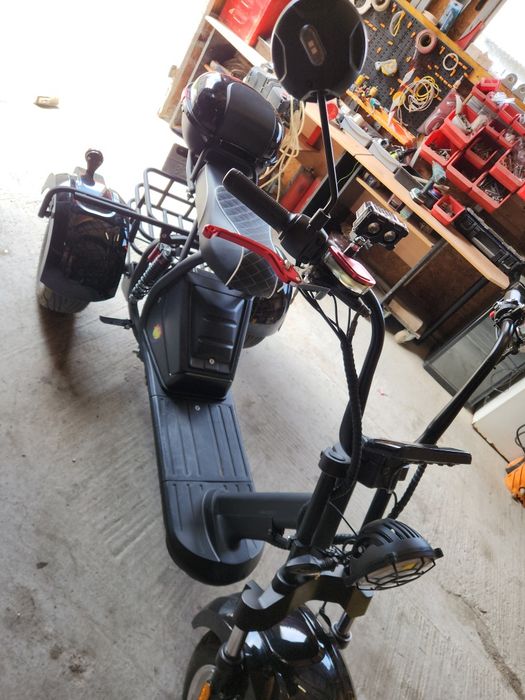 Scuter electric HM.3.0 2000W, 3 roti  viteza maxima 55-50 km