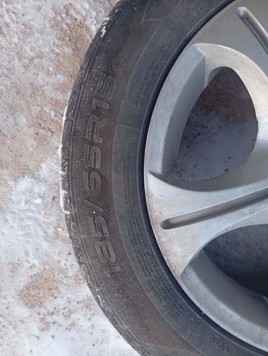 Продам диск с резинами лето