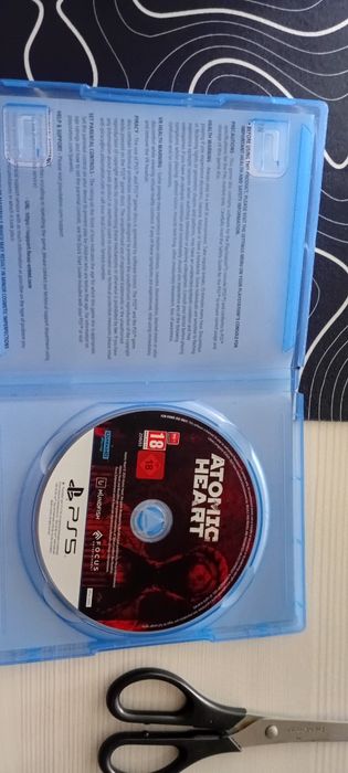 Продам диск atomic heart ps5 абсолютно новый.