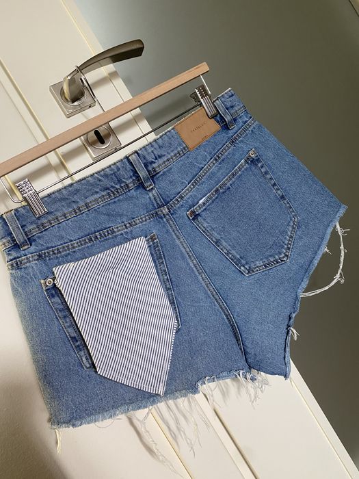 Дамски къси дънкови панталонки Zara