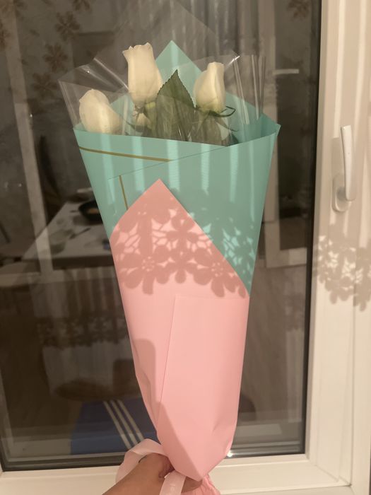 Цветы Розы 5000 тг