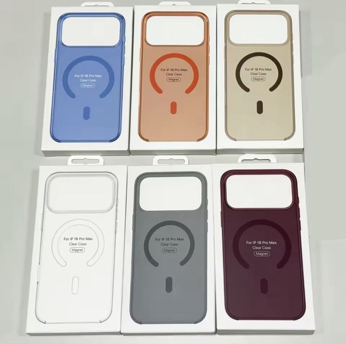 Iphone 17 PRO 17 PRO MAX 18 PRO 18 PRO MAX - Husa Magsafe Translucent Plastic Slim